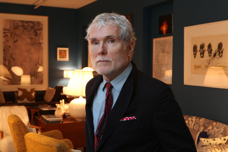 Glenn O'Brien by Chester Higgins Jr.